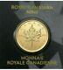2015 25 X 1 Gram Royal Canadian Mint Maplegram. 9999 Gold Maple Leaf Coin