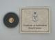 2015 Angel Elizabeth Ii Isle Of Man 0.5 Gram 1/64 Oz. 9999 Gold Coin With Coa