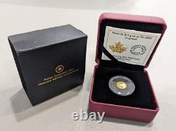 2015 Canadian Grizzly Bear. 9999.5g Gold 25c Proof Coin in Capsule #03 OGP COA