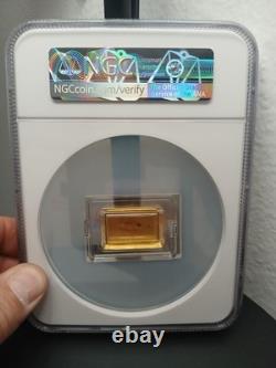 2015 Fiji Great Wall Of China Gold Gram. Graded. Rare