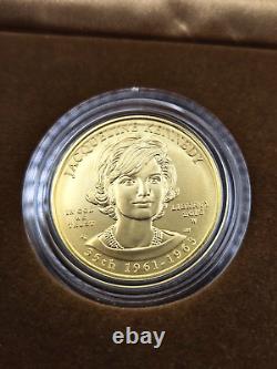 2015 Jacqueline Kennedy First Spouse Gold PROOF Coin Box & COA