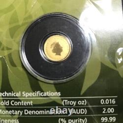 2015 Perth Mint Australian Koala 1/2 0.5 Gram Gold Coin Unc