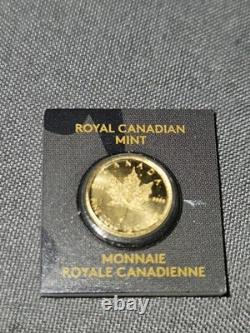 2015 Royal Mint Canadian Maple Leaf 1g Gold Coin! Encased And Serial Numbered 2015 Royal Mint Canadian Maple Leaf 1g Gold Coin! Encased And Serial Numbered
