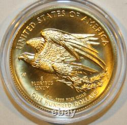 2015 W American Liberty High Relief $100 Gold Coin with OGP & COA