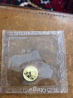 2016 1 Gram Gold Panda Coin Original Mint Sealed Rare
