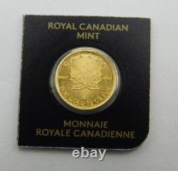 2016 1 gram Gold Maple Leaf Maplegram25T (In Assay)