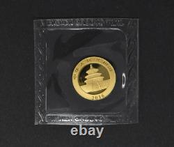 2016 3 gram Gold G50Y Panda Coin Sealed
