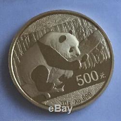 2016 Gold 500 Yuan Chinese Panda. 999 30 Gram Bu Sealed