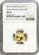 2016 Gold Australia 1/10 Oz Square $15 Legal Tender Gold Unit Coin Ngc Ms 69