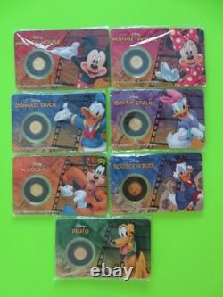 2016 Niue Disney. 5 Grams GOLD $2 Coin MICKEY MOUSE & FRIENDS Proof