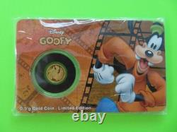 2016 Niue Disney. 5 Grams GOLD $2 Coin MICKEY MOUSE & FRIENDS Proof