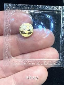 2017 1 Gram China Gold Panda Coin Bullion Mint Sealed 1g