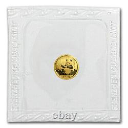 2017 China 1 gram Gold Panda BU (Sealed)