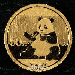 2017 China 3 Gram 999 Gold Panda Coin Sealed OMP SKU-G1204