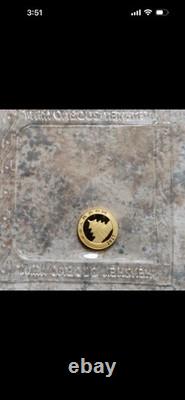 2017 China Gold Panda 10 Yuan 1 Gram 999 Fine Gold Uncirculated