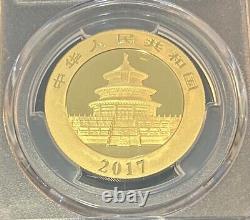 2017 Chinese PANDA 30 gram Gold Coin PCGS MS69 CHINA 500 Yuan 500 Y FIRST STRIKE