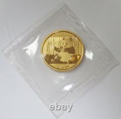 2017 Gold China 200 Yuan Panda 15 Gram Sealed Coin Mint State