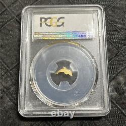 2017 Gold Palau Dolphin Figural $1 Coin PCGS MS69 1st Day Of Issue