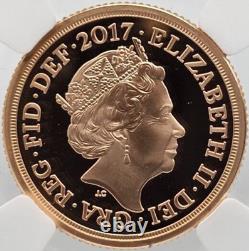 2017 Great Britain Gold 1 Sov Modern Sov 200th Anniversary NGC PF 69 Ultra Cameo
