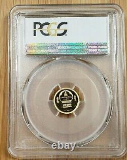 2017 Mongolia 1000 Tug Fidel Castro 1/2 Gram Gold Proof Coin PCGS PR70DCAM FDOI