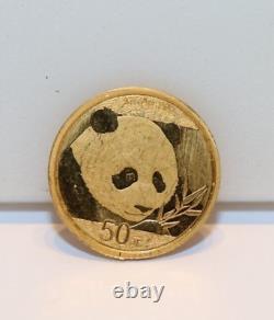 2018 China 3 Gram Gold Panda (Light scratches, Glue on Rev)