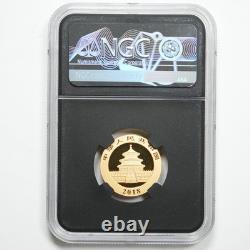 2018 China Panda 5-Coin Gold Set 57 grams NGC MS70 ER Early Releases