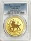 2018 P Gold Australia 1 Oz 9999 Fine $100 Lunar Year Dog Coin Pcgs Mint State 70