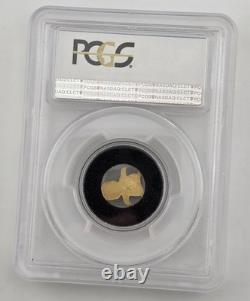2018 Palau Emperor Penguin Gold FDOI PCGS MS70 9999 Pure Half Gram