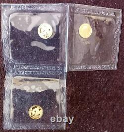 2018-S CHINA. 999 GOLD Unc 10Y 3x 1 Gram PANDAS? NEW withOriginal Mint Packaging