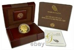 2018 W Mint $50 Gold Buffalo DCAM Proof Coin & OGP COA