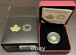 2019 40th Anniversary Of The Canadian Maple Leaf. 5 Grams Gold Coin