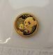 2019 China 1 Gram Gold Panda Coin Bu Mint Sealed 999 Fine Gold Bullion Coin