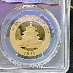 2019 China 500 Yn Panda Gold Coin 30 GRAM MS-70 PCGS First Strike