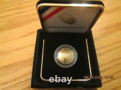 2019 United States Mint Apollo 11 50th Anniversary BU GOLD Coin 19CB OGP COA