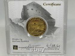 2020 1 Gram PROOF GOLD Armenia NOAH'S ARK GEIGER coin 1st year of issue Y1
