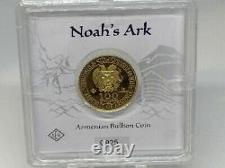 2020 1 Gram PROOF GOLD Armenia NOAH'S ARK GEIGER coin 1st year of issue Y1