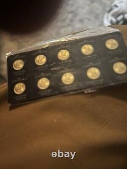 2020 1 Gram Royal Canadian Mint. 9999 Gold Maple Leaf 50 Cent (B)