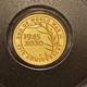 2020 $2 End Of Wwii 75th Anniversary 0.5g Gold Coin On Card