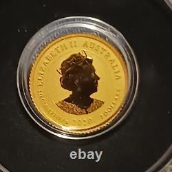 2020 $2 End of WWII 75th Anniversary 0.5g Gold Coin on Card
