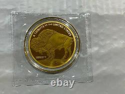 2020 $25 Gold Buffalo Cook Islands. 999 Fine Gold Mint Sealed 1.2 grams