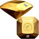 2020 Forevermark Diamond Shaped $500 167.56grams Pure Gold Coin Canada Mintage99