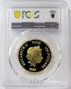 2020 GOLD 250 MINTED NIUE $250 PROOF TREE OF LIFE 1oz PCGS PR 69 DCAM