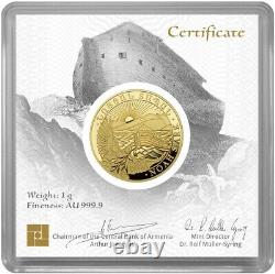 2020 Geiger 1 Gram Gold Noahs Ark