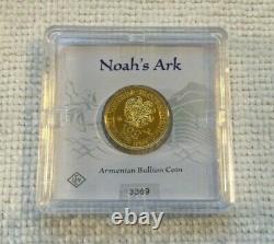 2020 Geiger 1 Gram Gold Noahs Ark Low Mintage, First Year of Issue