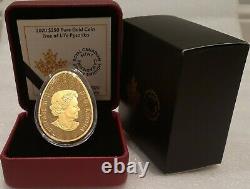 2020 Tree of Life Pysanka $250 Egg Shaped 58.5grams Pure Gold Proof Coin Canada