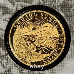 2021 100 Dram Armenian Bullion 1 Gram Gold Coin Noah's Ark SKU-G1484