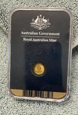 2021 Australia $2 Mini Money Koala. 9999 Gold Coin Royal Australian Mint