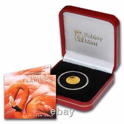 2021 BVI 1/2 gram Gold Flamingo Cameo BU (withBox & CoA) SKU#230851