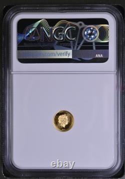 2021 COOK ISLANDS $5 1/2 gram gold Coin NGC PF-70 Michigan Brook Trout