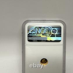 2021 Cook Is. State Animal Series 1/2 Gram. 9999 Gold $5Proof Coin PF70 UCAM